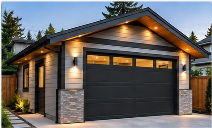 Detached garage
